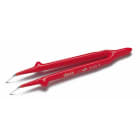 Cimco - Pinsett 1000V, lengde 145mm, rett, flat, spidd