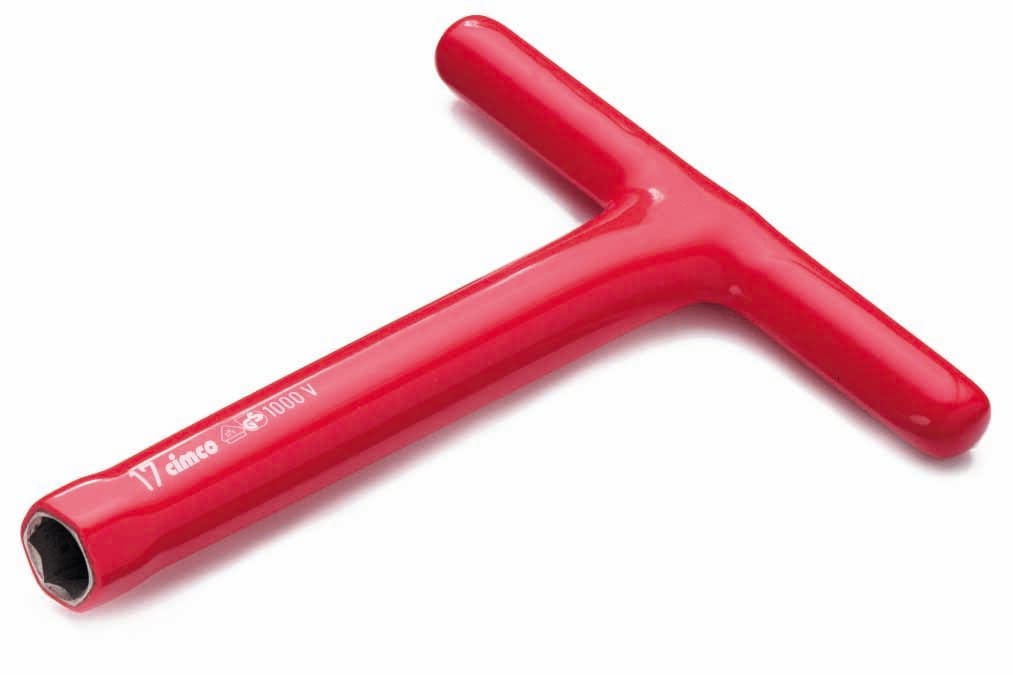 Cimco - 6-kantnøkkel 1000V. 13mm. T-håndtak 200mm