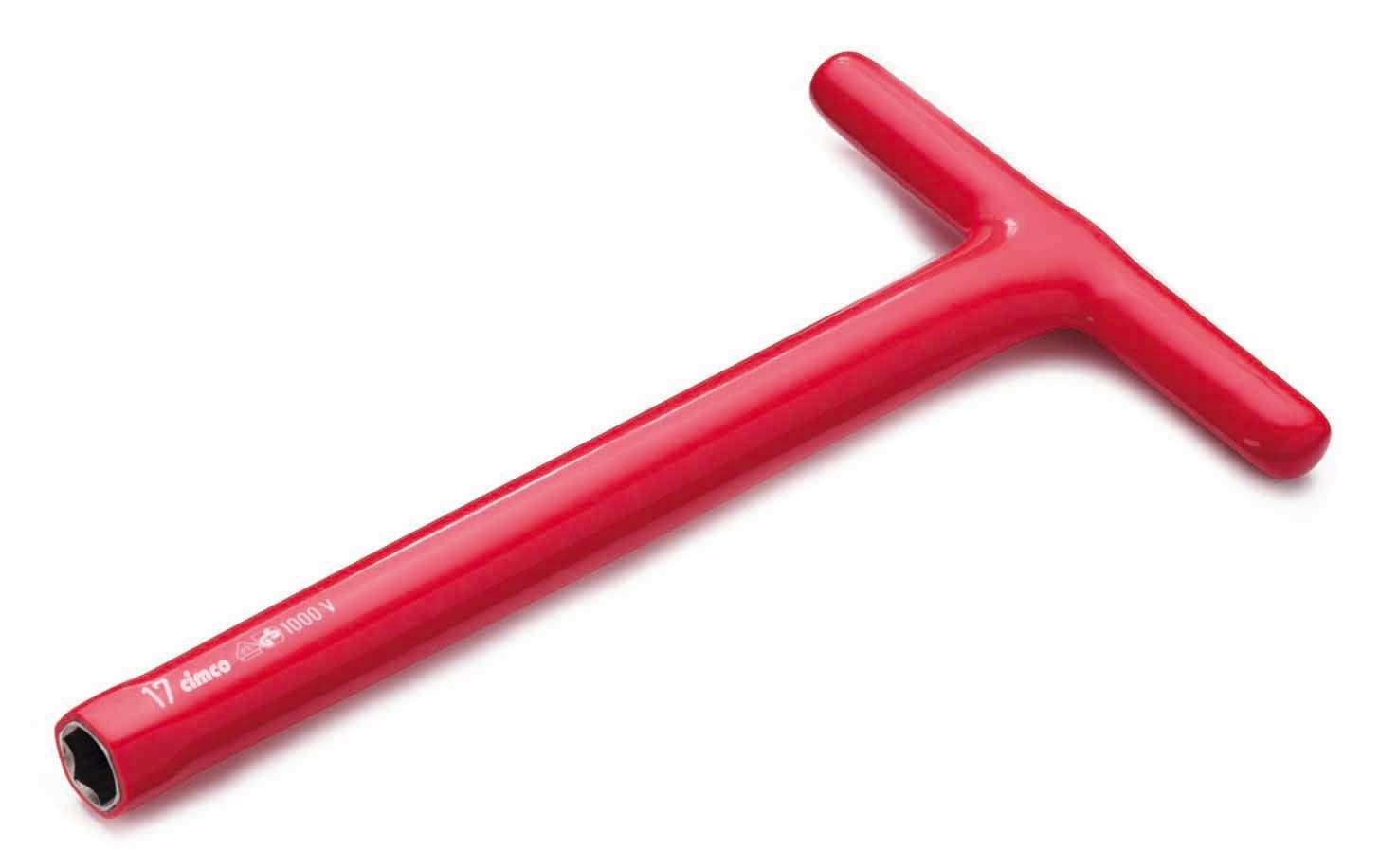 Cimco - 6-kantnøkkel 1000V. 13mm. T-håndtak300mm