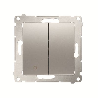 Kontakt-S - BRYTER S54 16/2+1 Inf ALU