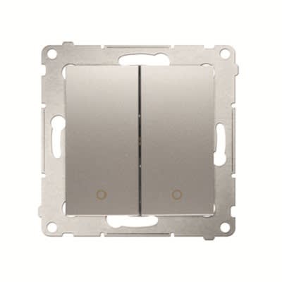 Kontakt-S - BRYTER S54 16/2+2 Inf ALU