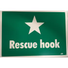 Melbye - Skilt Rescuehook
