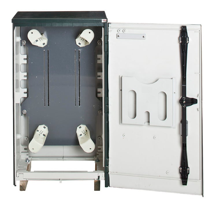 Melbye - Skapoverdel UCH 1-K 785mm RAL6012m/kveileramme