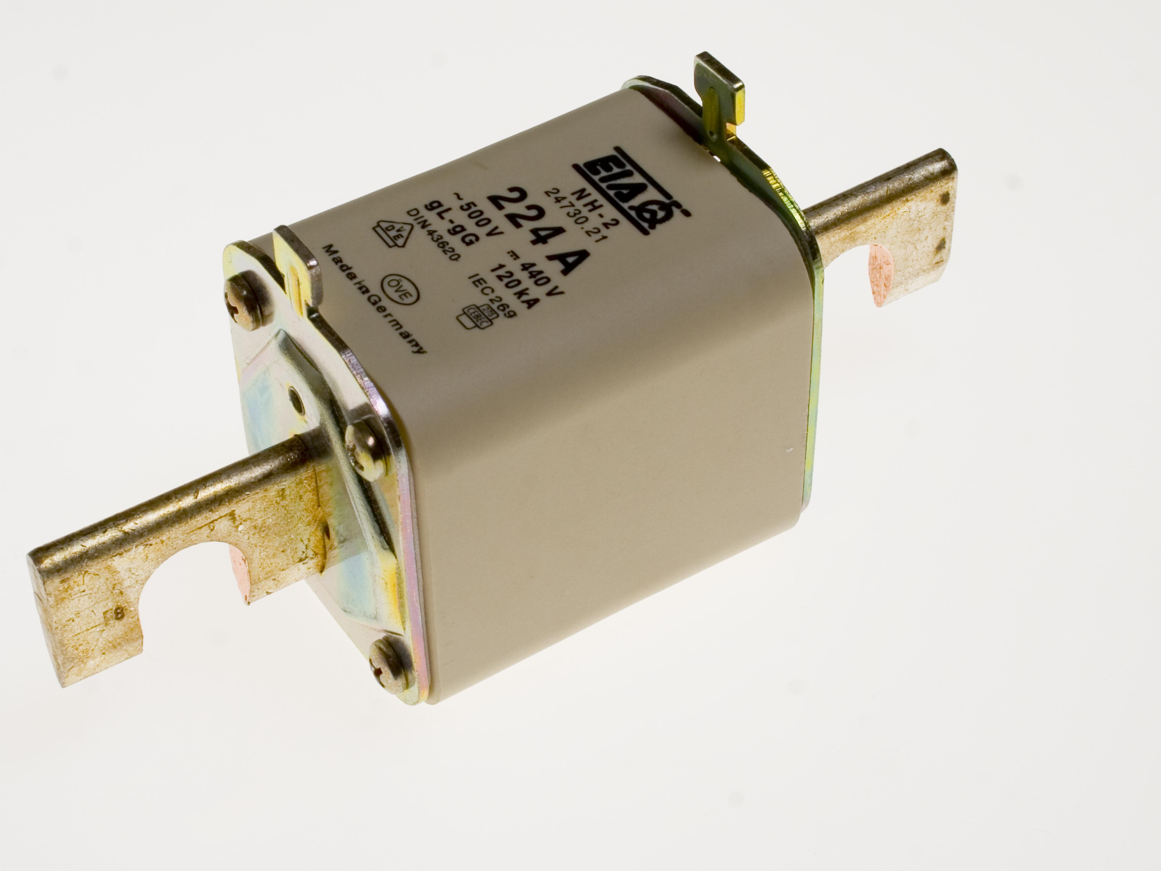 Melbye - Sikring m/spor NH 2 gL 224A 500V