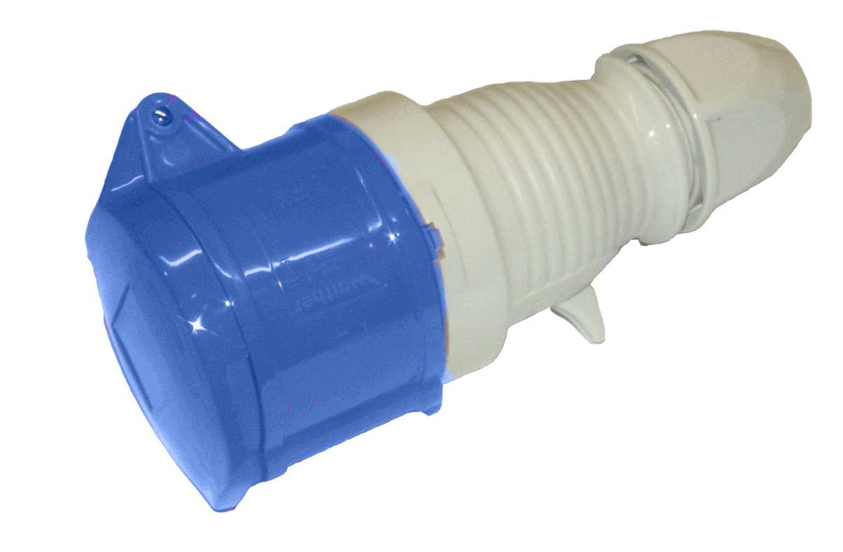 Walther-Werke - Skjøtekontakt 432-6 IP44 400V
