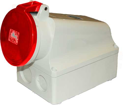Walther-Werke - STIKK-VEGG 463-6 IP44 400V