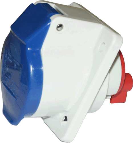 Walther-Werke - Stikk innfelt skrå 216-6 IP44 230