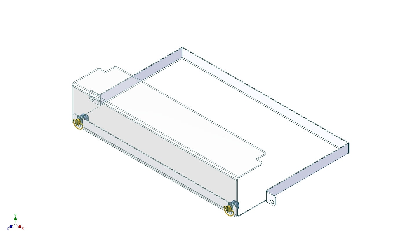 Lanse - Fiber Patchkabelskuff 2U
