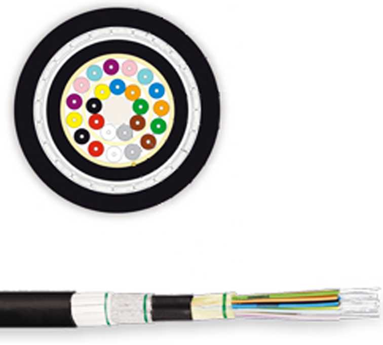 Corning - FiberkabelInne/Ute G24 MM