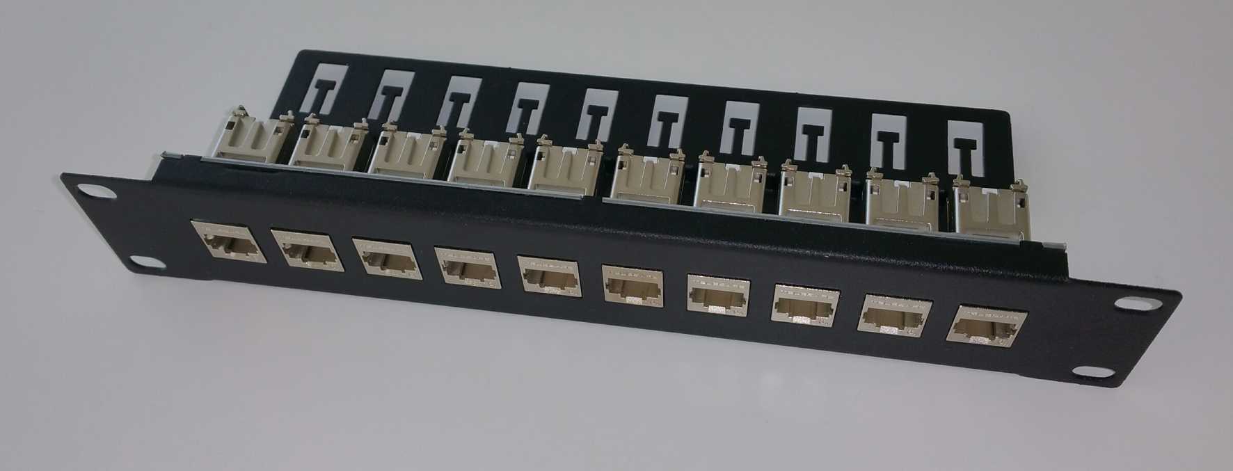 Lanse - Patchpanel 10"12Xrj45 Stp C6E