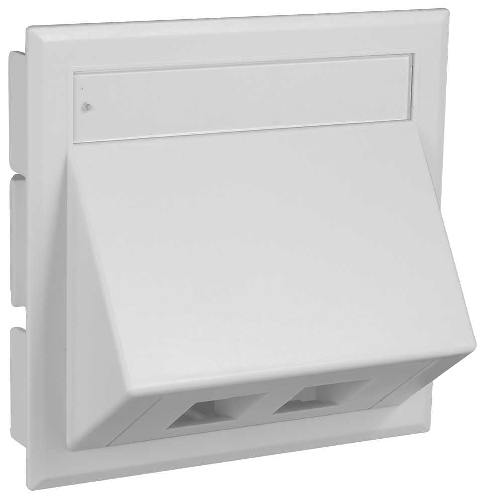 Lanse - Veggkontakt 1xKAT.6 UTP CYB QuickCompact