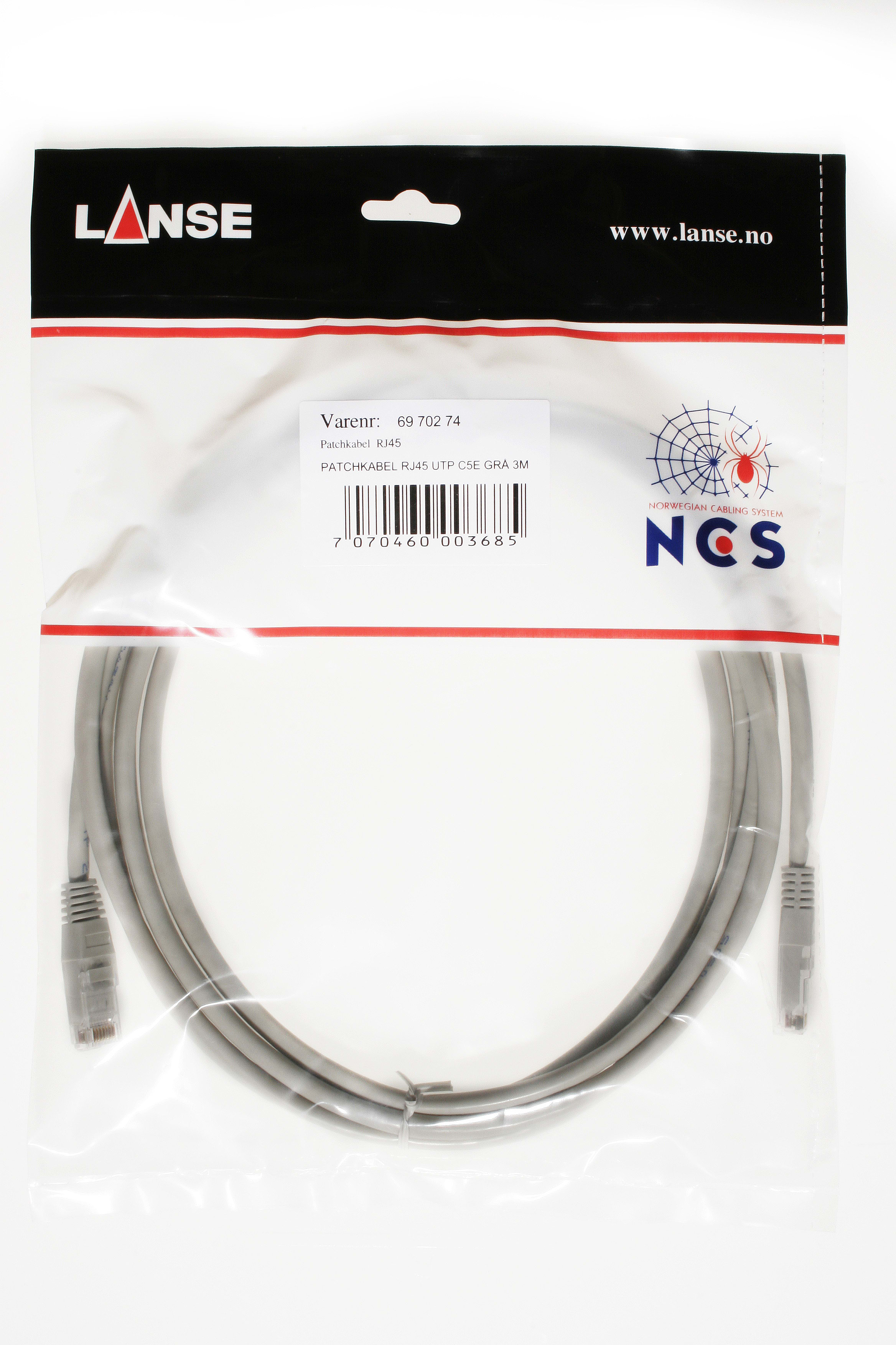 Lanse - PATCHKABEL 15M UTP RJ45/RJ45 C5e