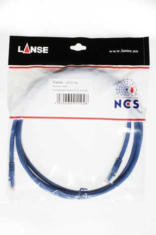 Lanse - Patchkabel UTP CAT6 Blå 2M  