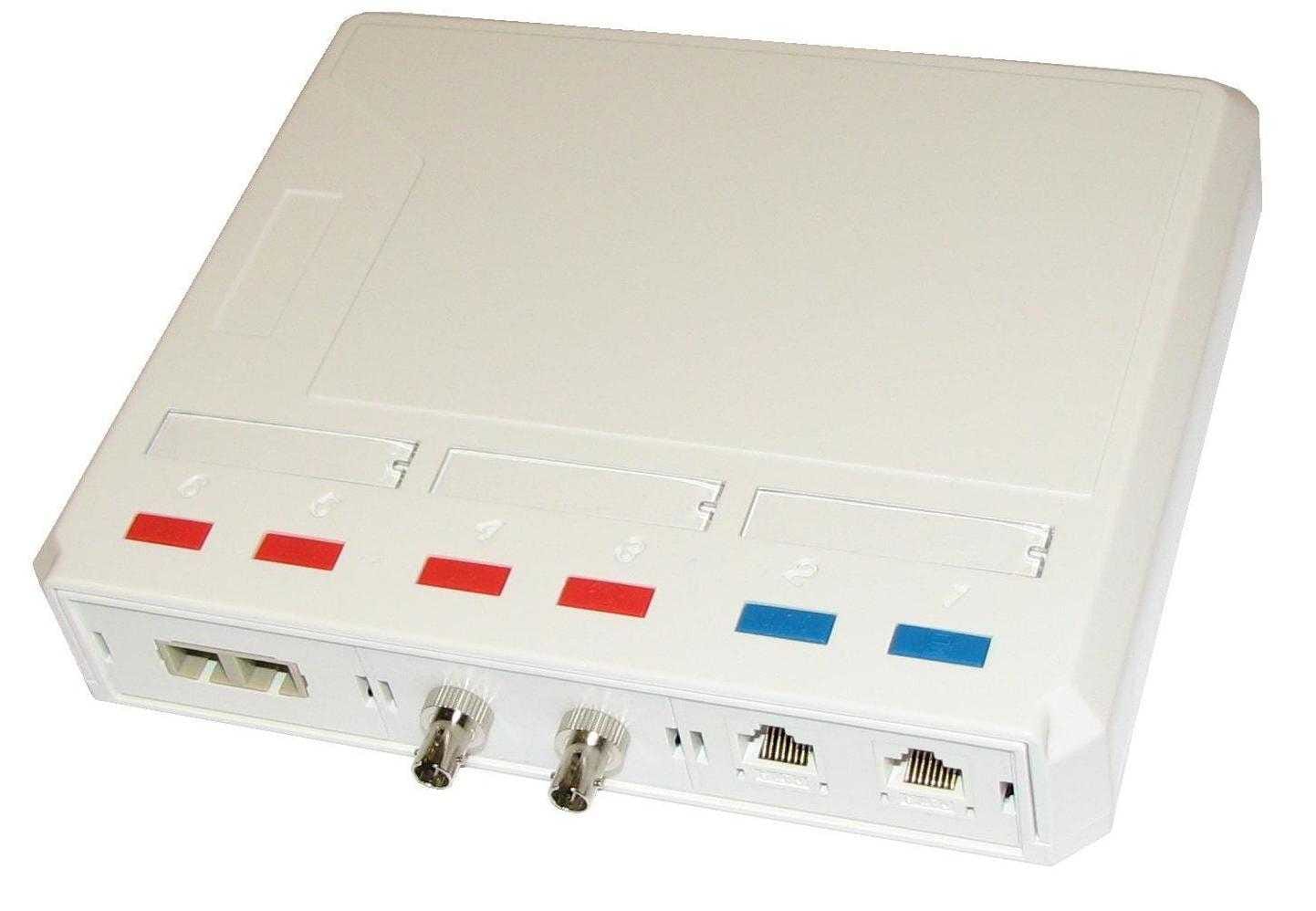 LANSE 3-PLAY - FIBERBOKS MODUL 3 x SC-D M/ADAPTER MM