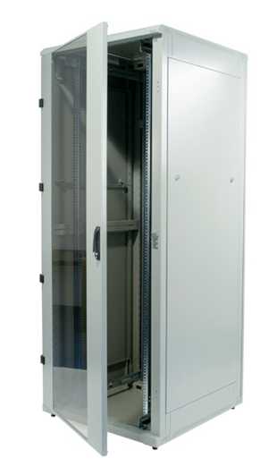 LANSE 3-PLAY - GULVRACK 42U 60x80x197 GLASSDØR