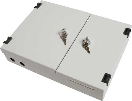 Lanse - FIBER VEGGSKAP 16xSC-D/24xST M/LÅS