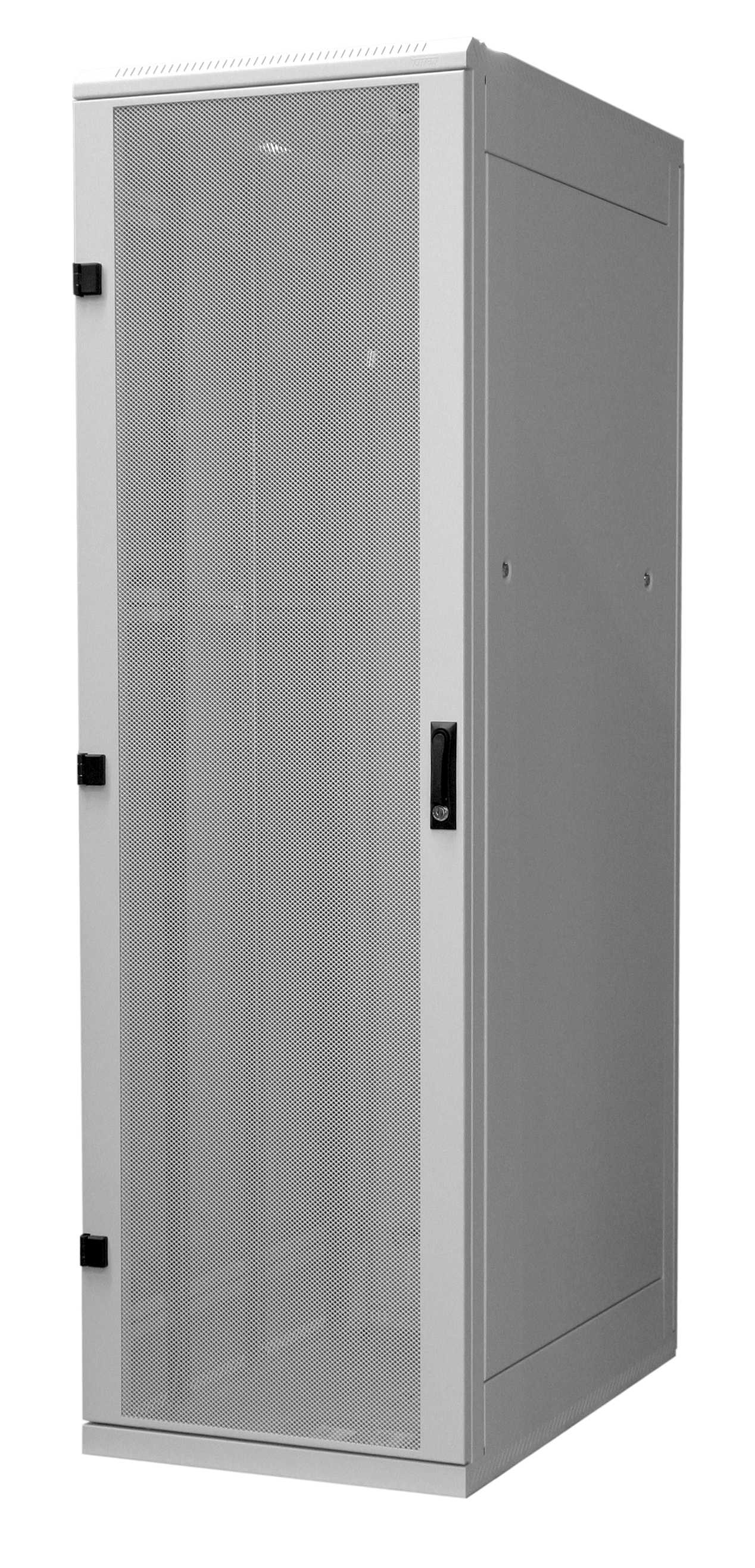 LANSE 3-PLAY - GULVRACK 42U 60x100x197 PERFORERT DØR