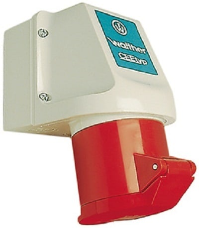 Walther-Werke - STIKK 416-6 m/gjennomgang IP44