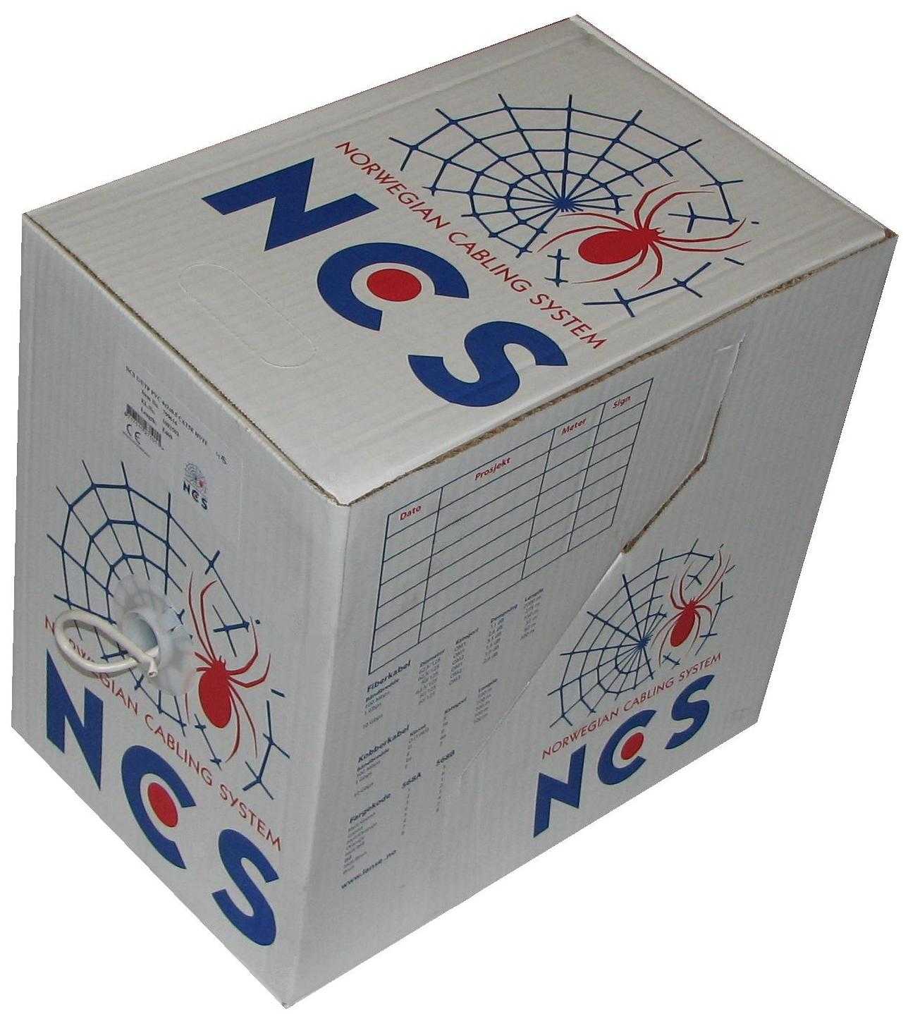 Lanse - KABEL U/UTP1x4PAR KAT.6 NCS