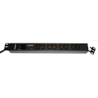 LANSE 3-PLAY - 19" STRØMSKINNE 8x10A C13 AMP
