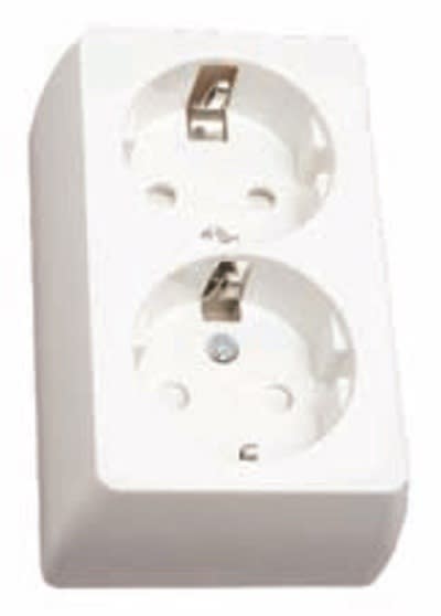 Elektro Energi AS - Stikk dobbel m/barnevern Påvegg 2/16