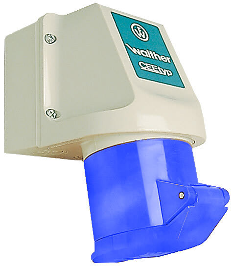 Walther-Werke - Stikk påvegg kombi 216-6 m/Schuko