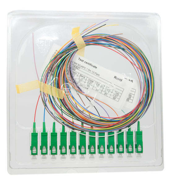Melbye - Fiberhale SM SC/APC 1,5m 12 pk