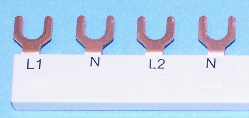 FTG - Samleskinne 24M L1-N-L2-N-L3-N