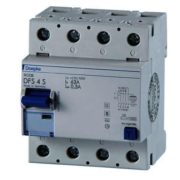 Doepke Schaltgeräte GmbH - DFS4S JFB.125A 300mA SELEKTIV