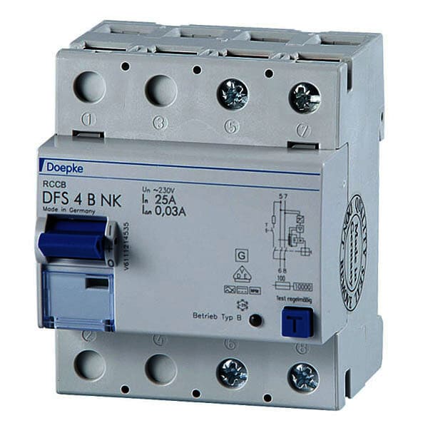 Doepke Schaltgeräte GmbH - DFS4 JFB 25A 2P 30mA B NK
