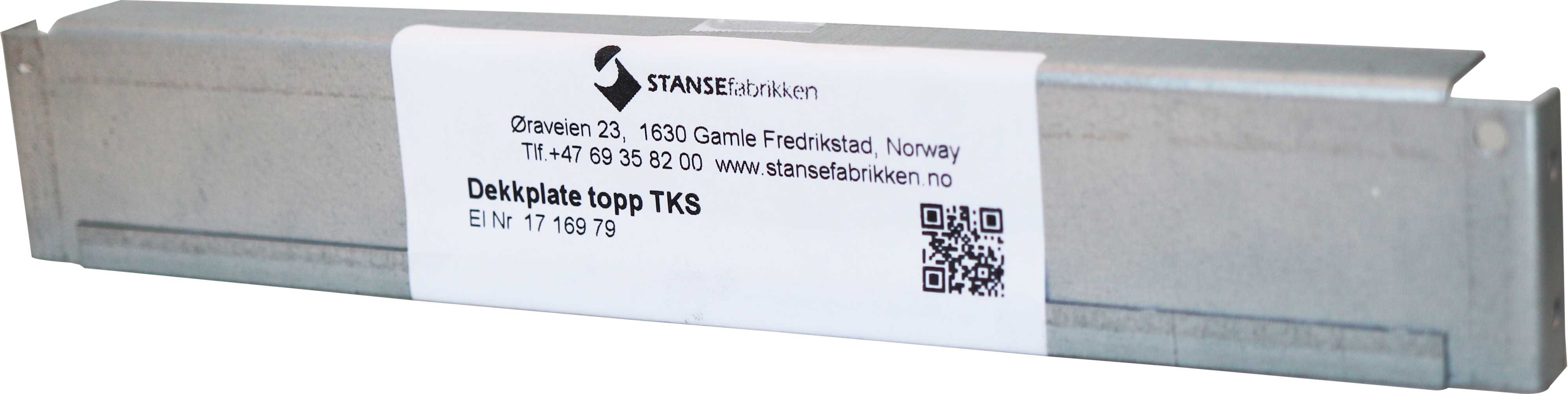 Stansefabrikken - Dekkplate topp TKS