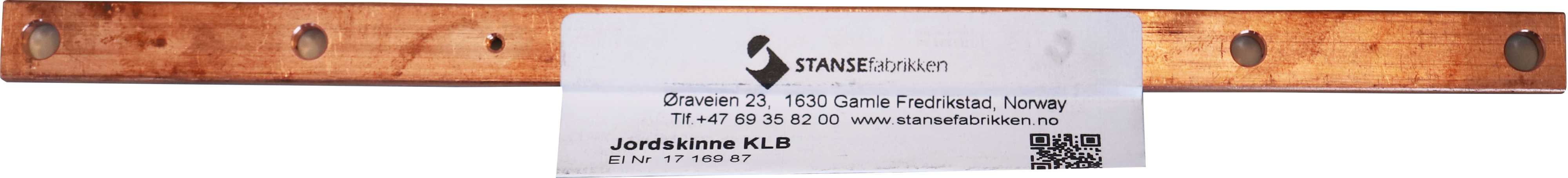 Stansefabrikken - Jordskinne KLB