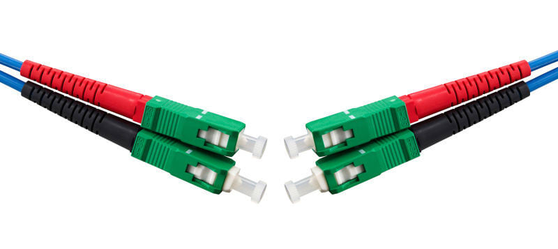 Melbye - Fibersnor SM 2xSC/A-SC/A 7,5m