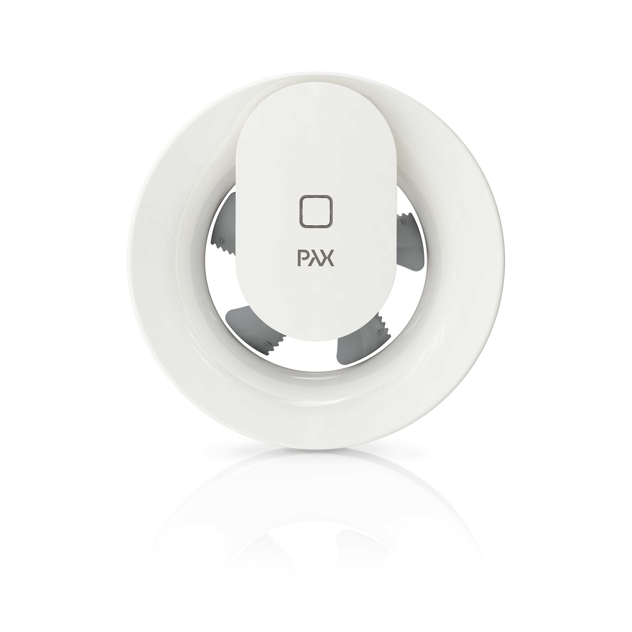 Pax - Baderomsvifte Pax Calima Hvit Fukt, Temperatur, Hastighet og Lyssensor, bryter, bluetooth.