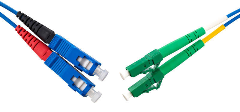 Melbye - Fibersnor SM 2xSC-LC/A 15m