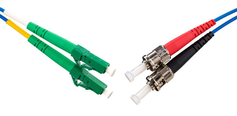 Melbye - Fibersnor SM 2xLC/A-ST 1m