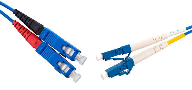 Melbye - Fibersnor SM 2xSC-LC 0,5m