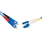 Melbye - Fibersnor SM 2xSC-LC 0,5m