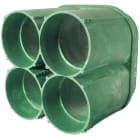 Melbye - 4-løps Overgang til 4st 110mm