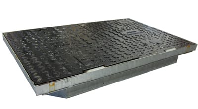 Melbye - FF9060 Støpejernslokk B125