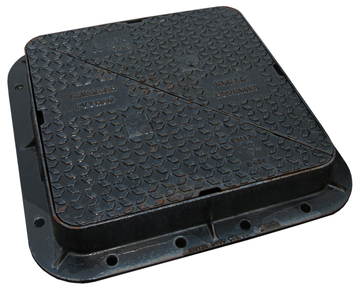 Melbye - FF6060 Støpejernslokk D400