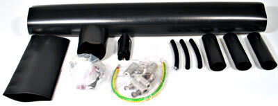 Melbye - Krympeskjøt, overgang plast/papir MPP-M-24 3/4 x 50-150mm²