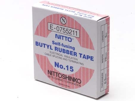 Melbye - Vulktape Nitto 15 19mmx5m Sort