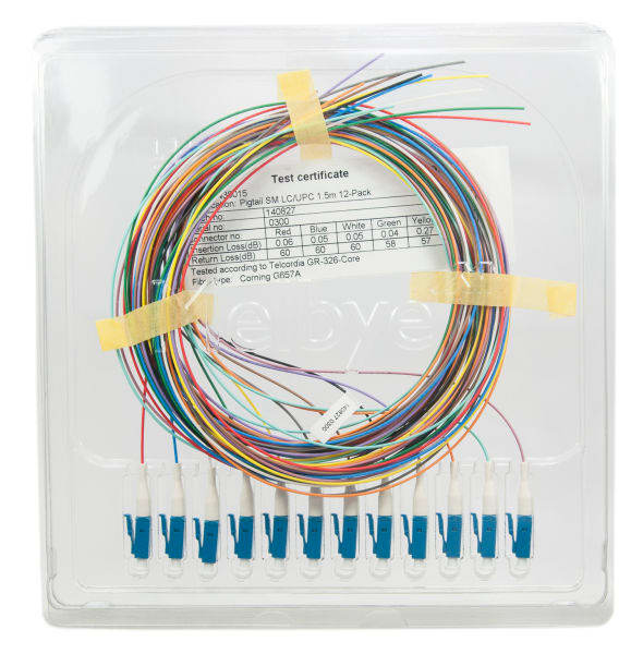 Melbye - Fiberhale SM LC/UPC 1,5m 12 pk
