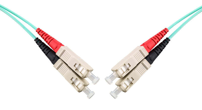 Melbye - Fibersnor 2xMM OM3 SC-SC 0,5m