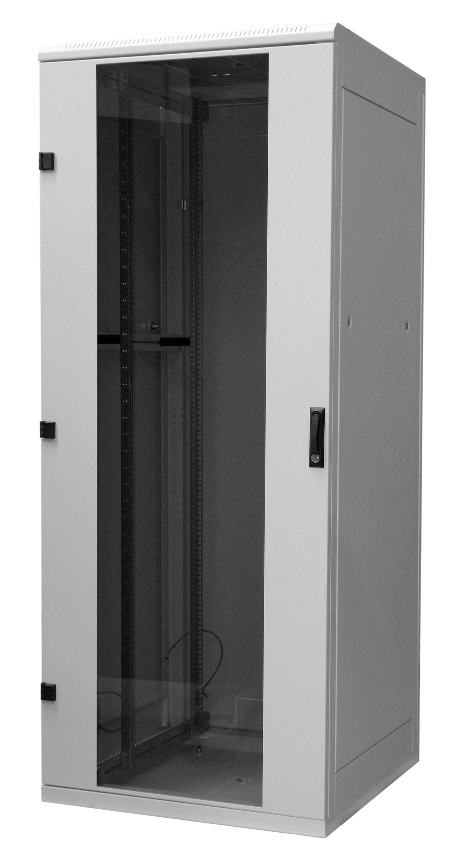LANSE 3-PLAY - GULVRACK 42U 80x80x197 GLASSDØR