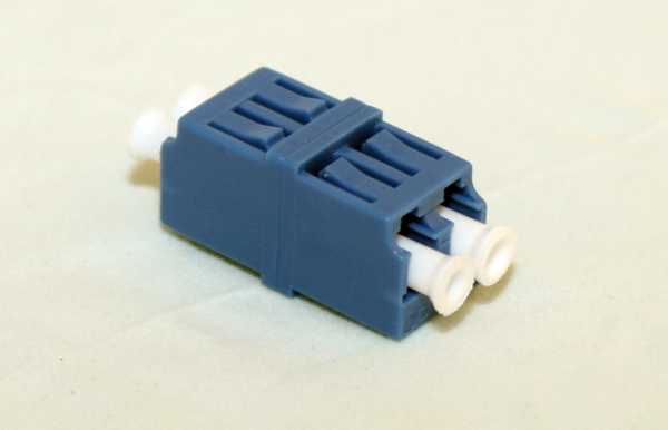 LANSE 3-PLAY - FIBERADAPTER LC DUPLEKS BLÅ SM 9um