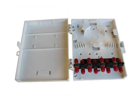 LANSE 3-PLAY - FIBERBOKS PLAST 8XST M/ADAPTER  LANSE