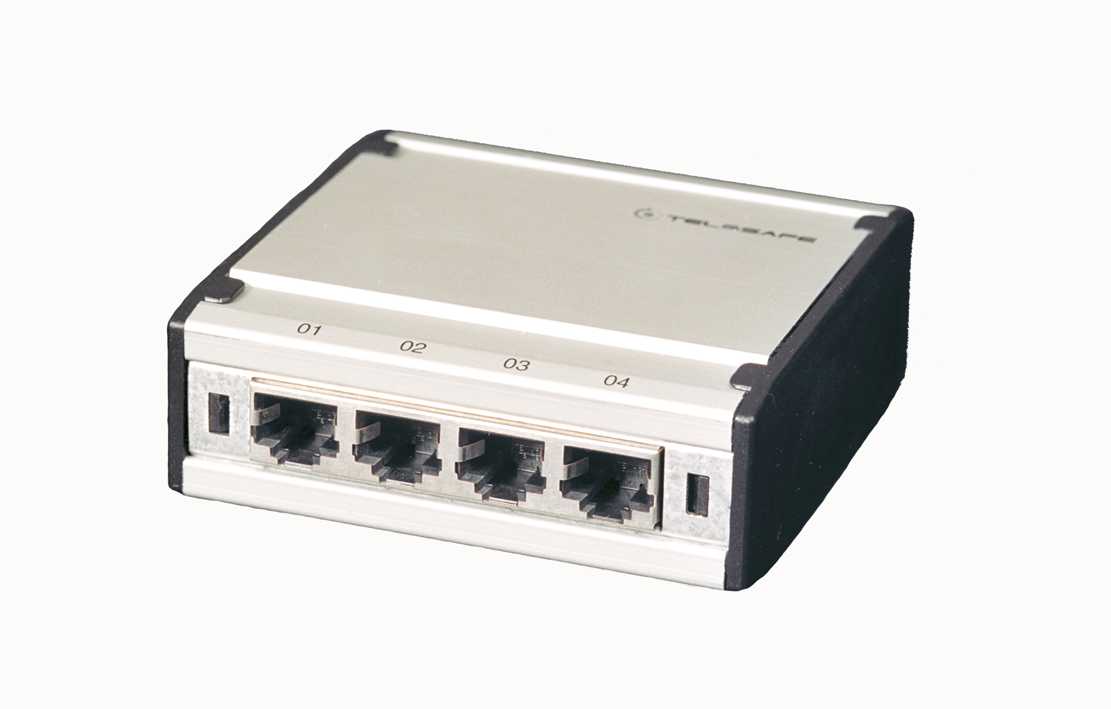 Lanse - PATCHBOKS 4XRJ45 STP CAT6