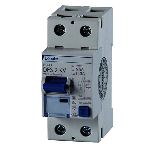 Doepke Schaltgeräte GmbH - DFS2KV JFB.40A 2P 30mA 3kA